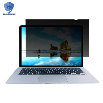 Manufacture Price Anti-Glare Laptop Privacy Filter for 15'' Widescreen Display, Removable Anti Peep/Spy Protective Shield Film