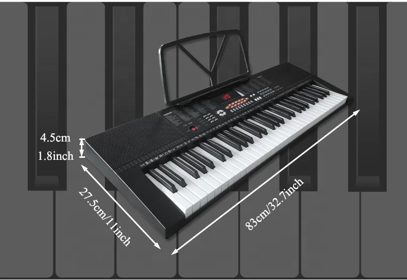 Aiersiブランドのピアノteclados電子オルガンミニキーボード