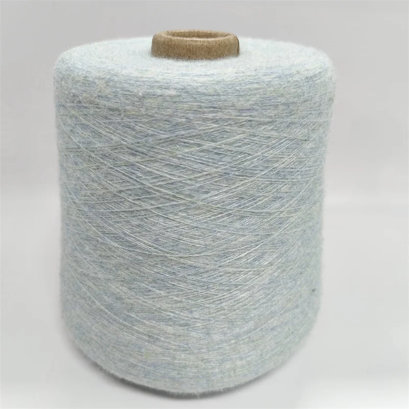 Factory Direct 32NM/2 6% Wool Blended Yarn  Wool Yarn Knitting polyester Yarn