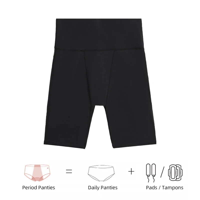Factory New Arrival Yoga Period Shorts Panties Heavy Flow Women Menstrual  Boxer Underwear Women Leak Proof Culotte Boyshort