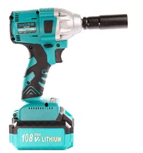 1/4 inch 500N. m brushless motor, lithium-ion 20V battery, 800W cordless impact wrench, used for impact guns