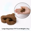 Caca de perro grande: 6*4*3 cm Peso: 16 g