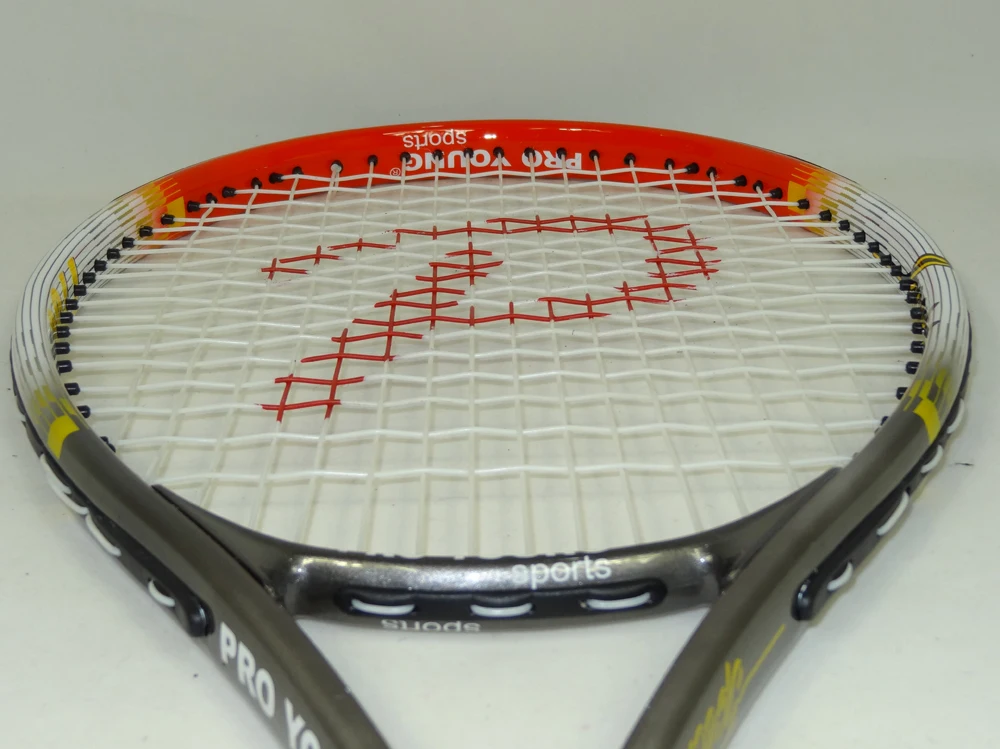 Профессиональная теннисная ракетка из алюминиевого сплава, Oem дизайн, ваша собственная ракетка для подростков и взрослых, тренировочная ракетка для тенниса