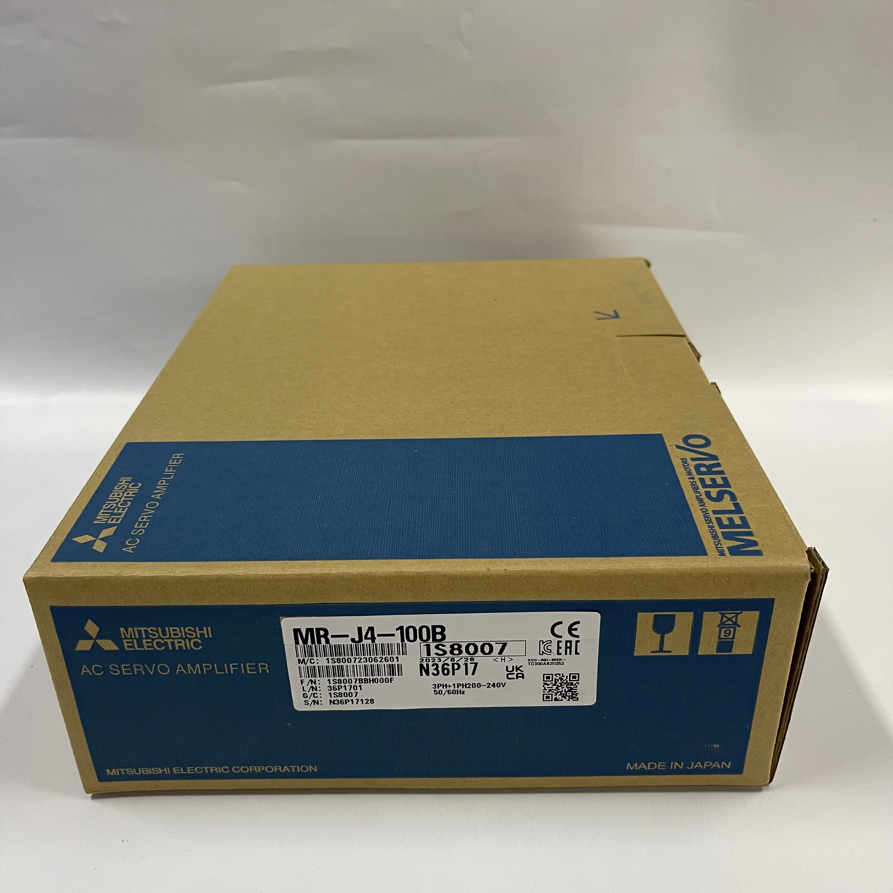 Mitsubishi AC Servo Amplifier MR-J4-100B