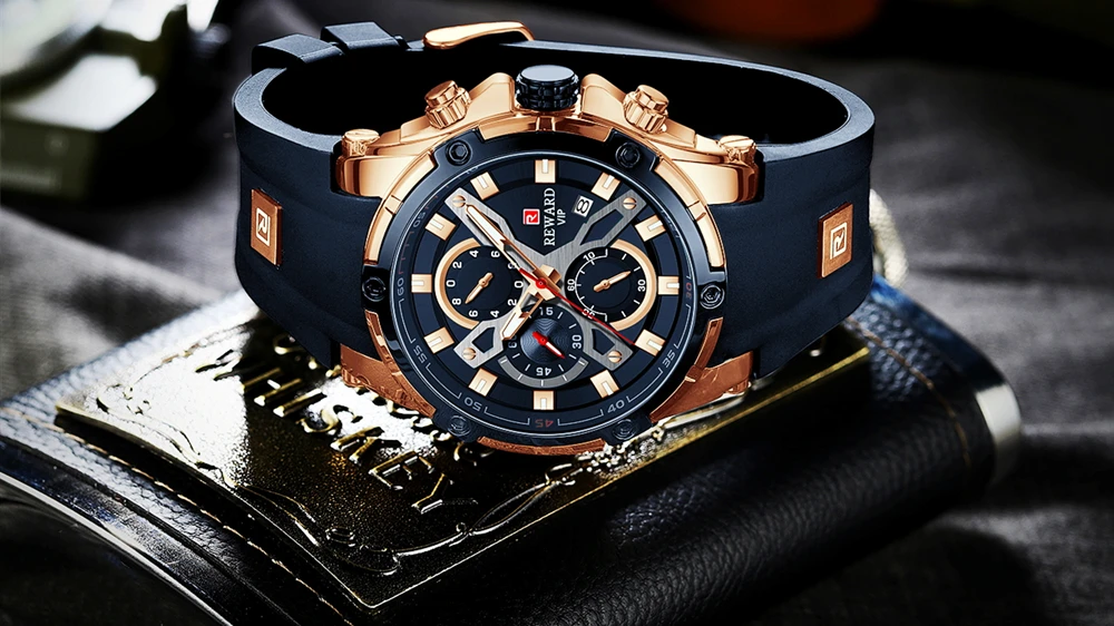 Men's Watches Reward, Quartz Wristwatches