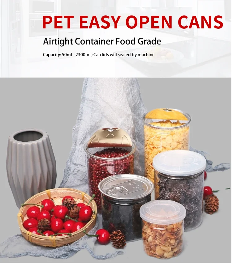 Non Spill 1460ml Plastic Food Jars Mag Snack Container