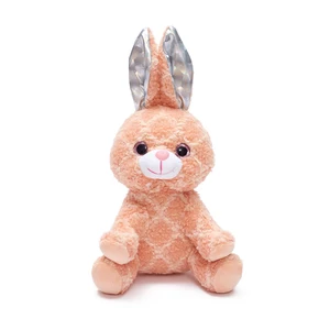 Eco-friendly GRS Certified 100% RPET Bunny Rabbit Plush Toys Stuffed Animal with PP Cotton Filling