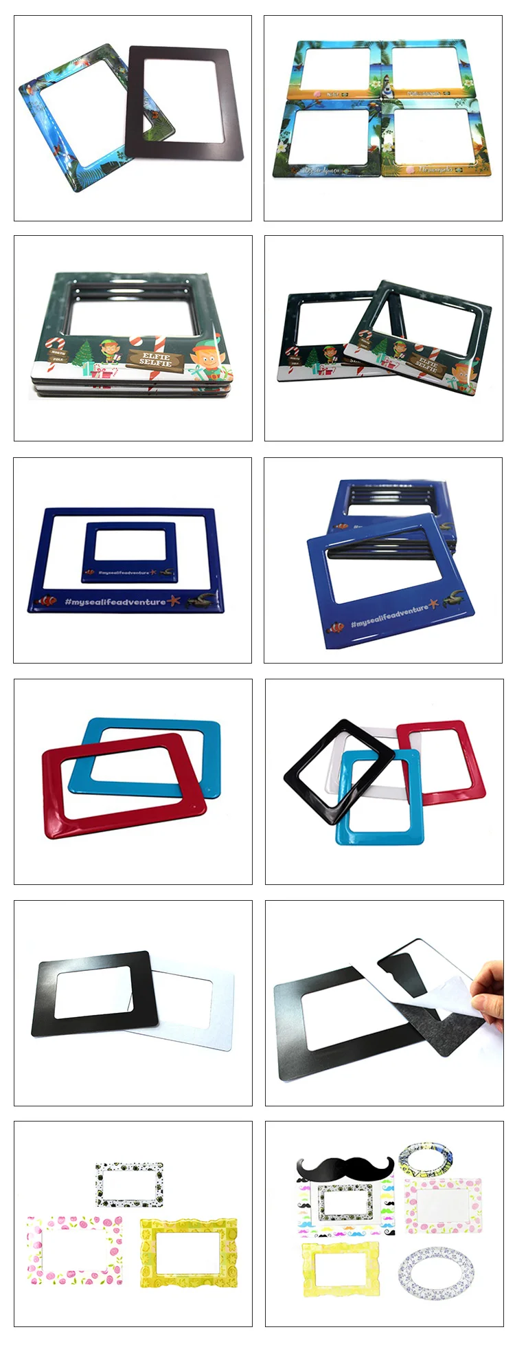 Wholesale Customized Photo Frames For Refrigerator Soft Pvc 4x6 Picture