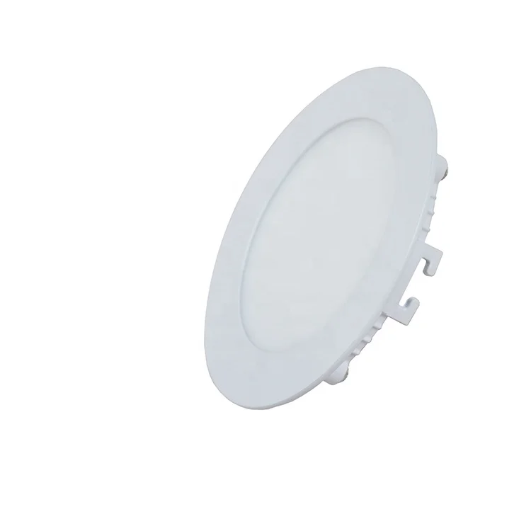 Low price new design recessed aluminum mini ultra slim round 3W frameless led panel light