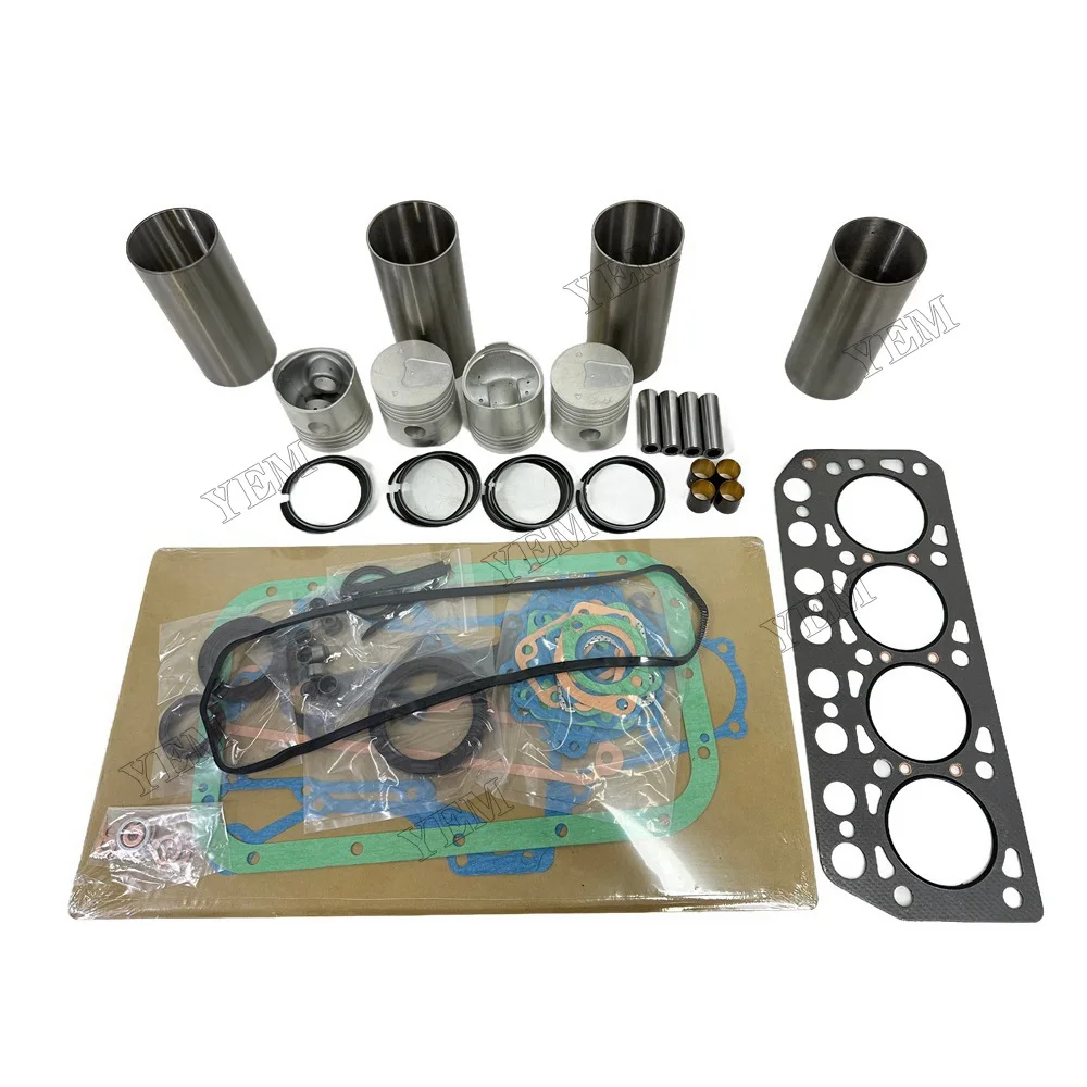 Overhaul Kit With Gasket Set Suitable for Mitsubishi K4D Universal Engine Parts 4