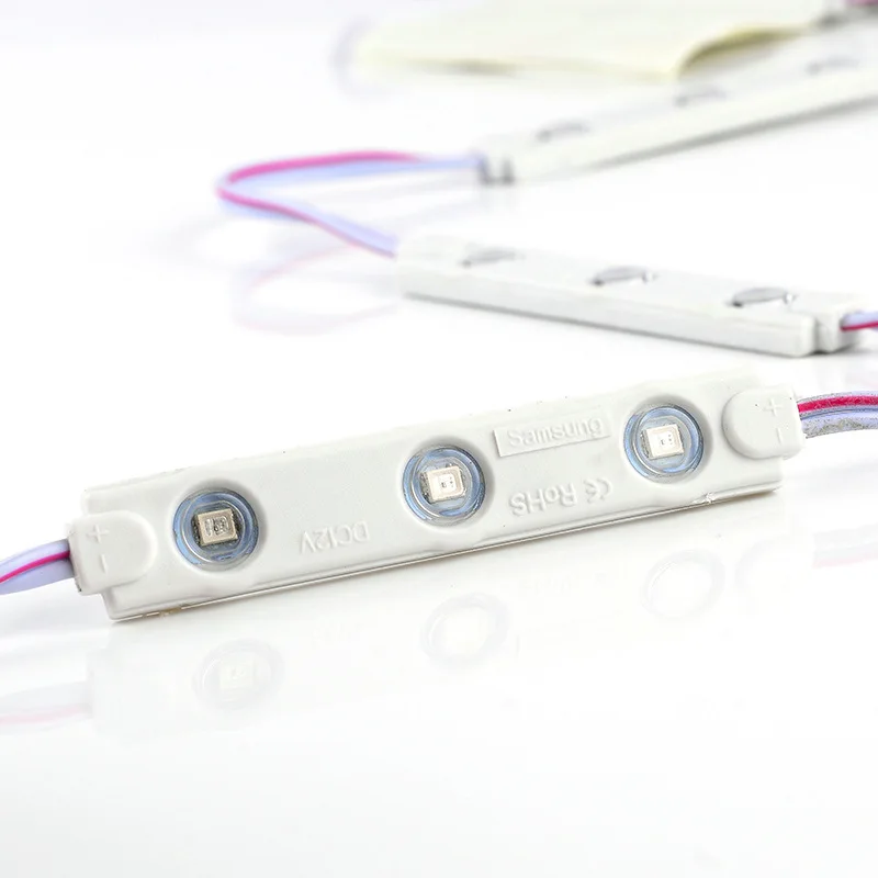 LED Module Light Lamp 3LED SMD 3030 2835 4040 5054 5730  Waterproof Modules Sign Letters LED Back Light Advertising Font Group
