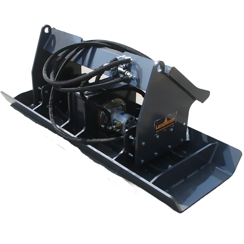 Vibratory Plate Compactor - High Quality Skid Steer Attachment