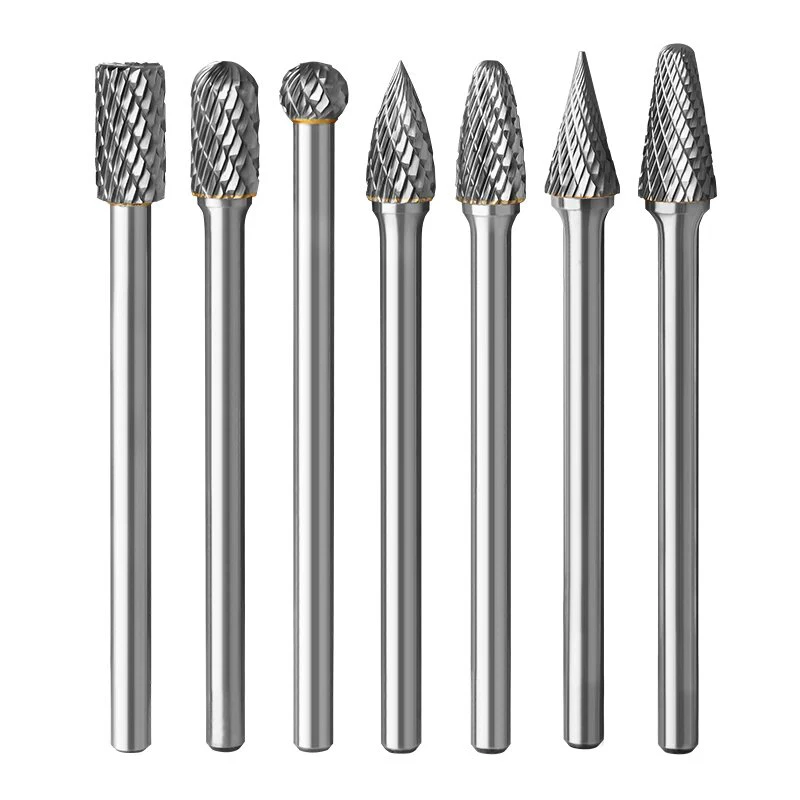 High Quality Tungsten Carbide Rotary Burr Bit Set for Hard Metal & Stainless Steel Applications