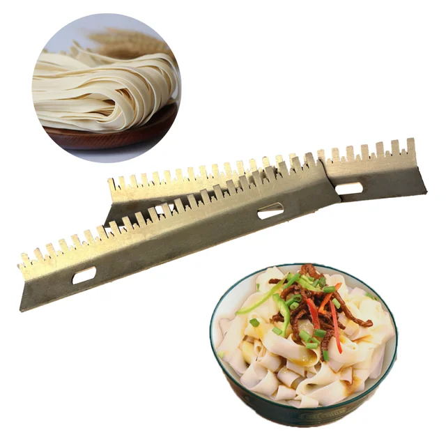 Original Maker Brass Fuji Fine Dry Ramen Comb for Frying Instant Noodle Machine 6