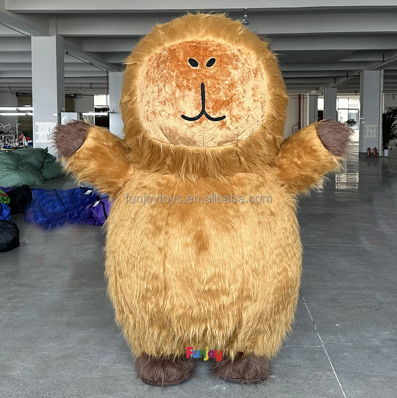 2m カピバラマスコットコスチューム - インフレータブル動物衣装 