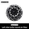 [Nap450] L Nero Argento Turbo Filtro Argento Ctr