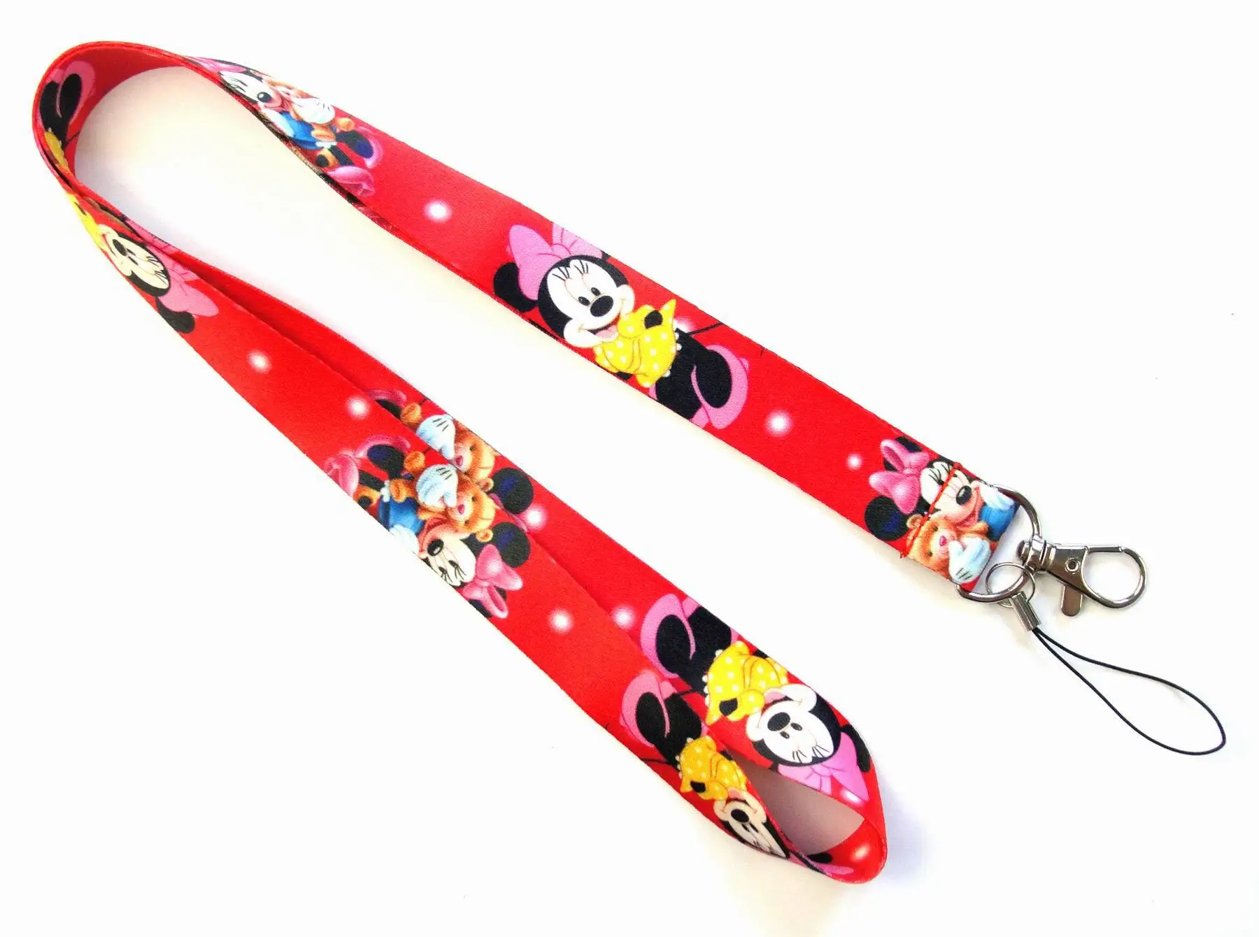 Hot Selling Cartoon Sanrio Lanyard Kuromi Melody Custom Print Phone Rope Sling Neck Strap