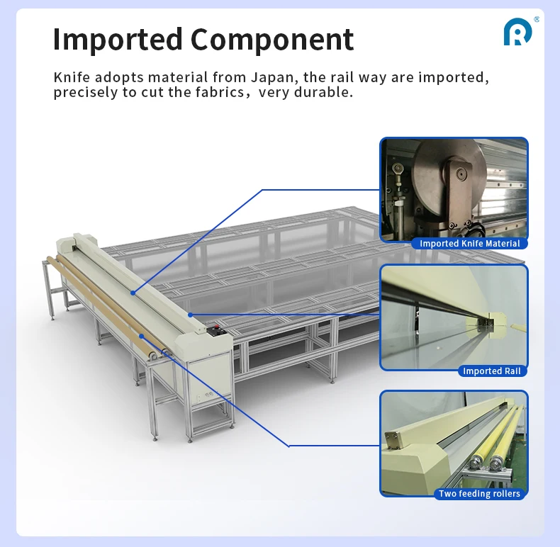 Newest Roller Blinds Cutting Machine Roller Blind Fabric Manual Cutting Roller Cutting Table Machine