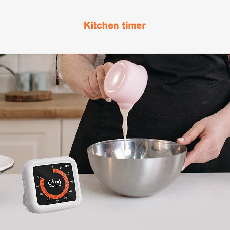 Cooking Digital Kitchen Timer - Smart & Silent Design