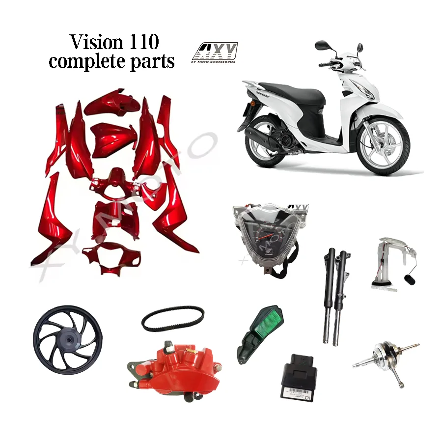 Honda DIO 110 VISION 110用 フロントフォークASSY 左右セット 51500