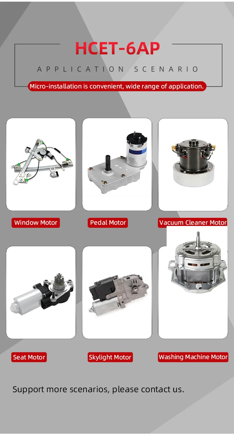 HCET HC01/5AP 6AP Electric Motor Protector Bimetal Thermal Cutoff Switch for Car Regulator Engine Reliability Thermal Metal