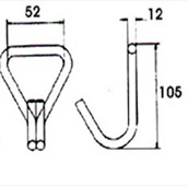 Automatic Double J Hook Forming Machine With Welding