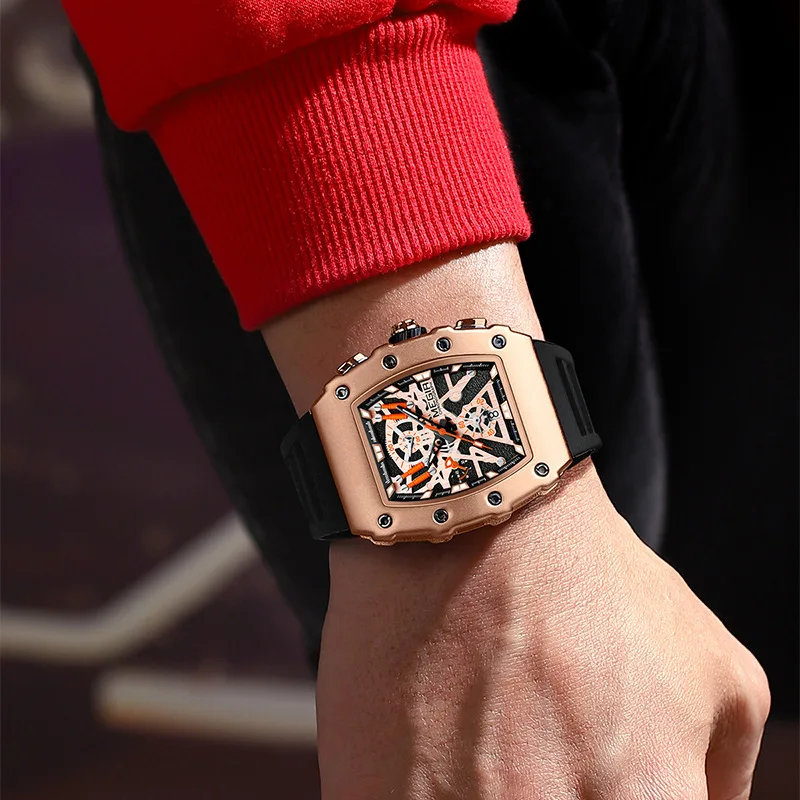 Acquista MEGIR Orologio da uomo creativo Top Brand di