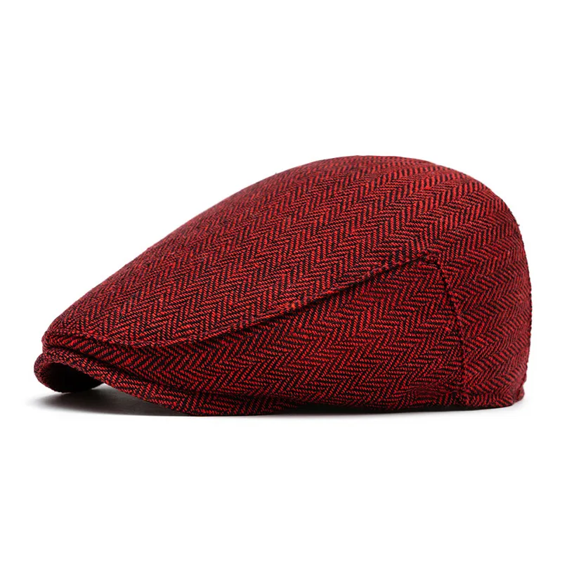 Britse Stijl Herfst Winter Mannen Baretten Cap Hoe... – Vicedeal