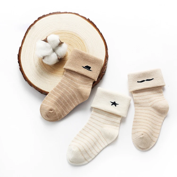 Новейший дизайн 2020 детские носки из натурального хлопка зимние подарочный набор