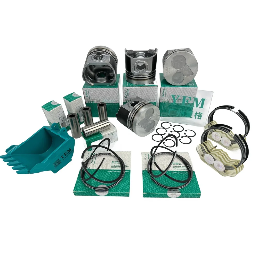 C30 C32 C4.2 C4.4 Piston Kit for Caterpillar Engine Repair Kit RIK Ring ART Piston Industrial Machinery Engine Parts
