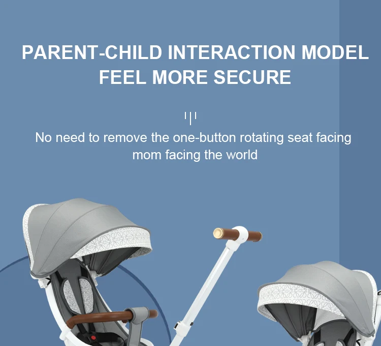 Lightweight small folding Luxury Folding baby carriage multi-functional Baby stroller