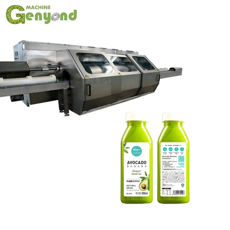 Shanghai Genyond Factory Small Hpp Sterilization Machine for High End Cold Processing Juice