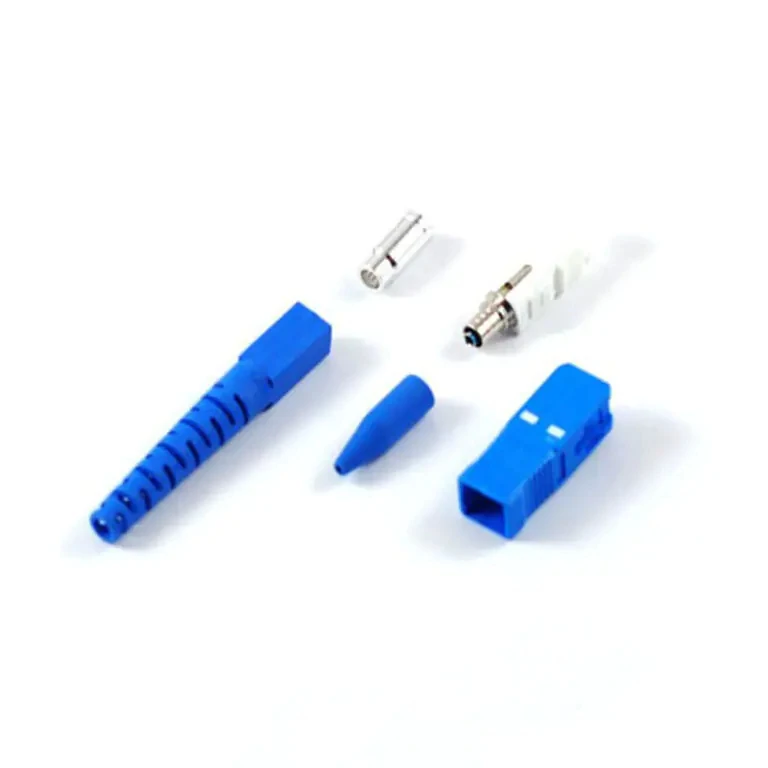 Single Mode 9/125 Simplex 2.0mm Boot Fiber Optic Connector with Ferrule ...