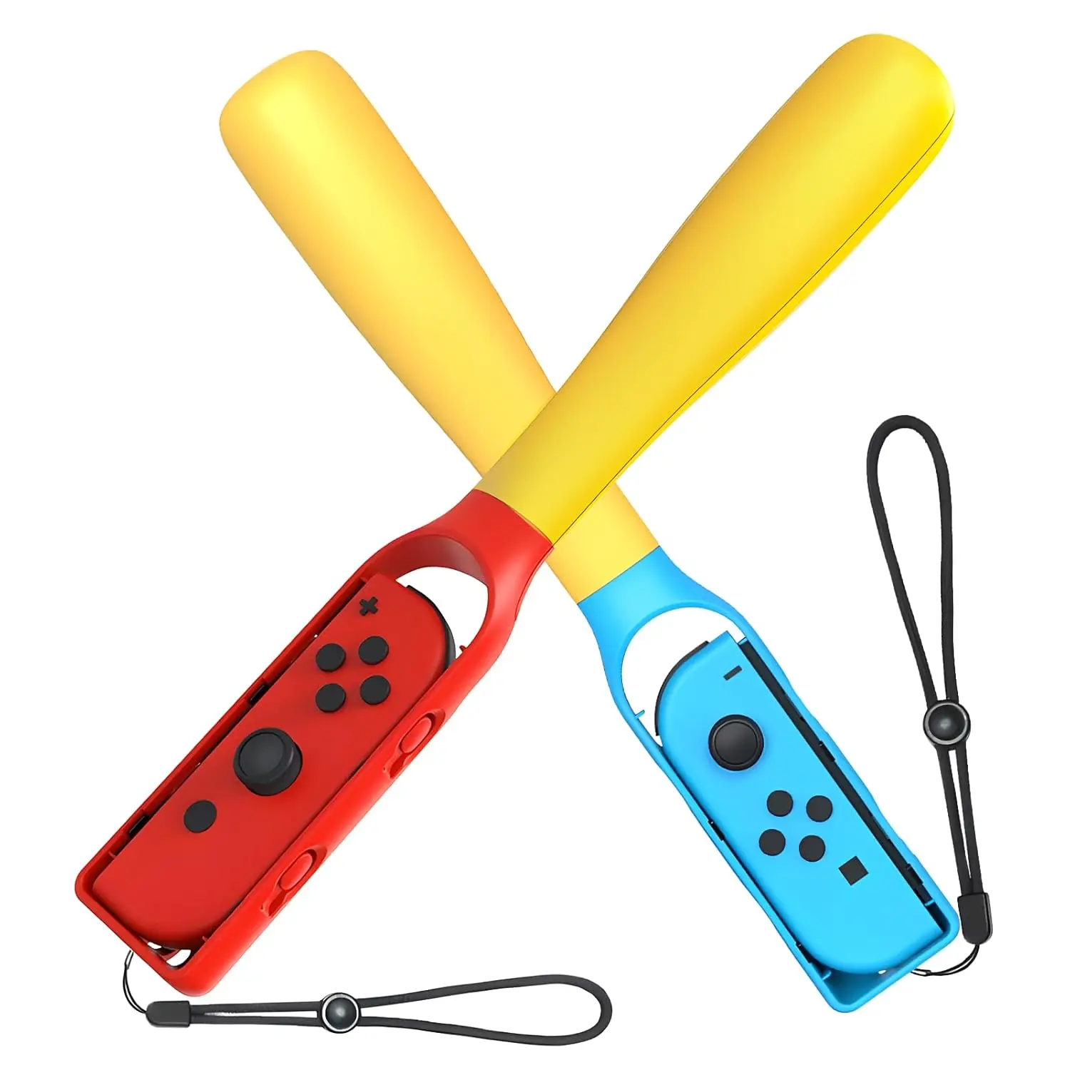 product baseball bat of nargos baseball game controller accessories for nintendo switch oled joy con controller 2pcs-33