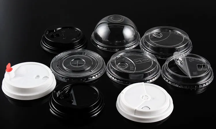 Factory Supplier Milkshake Smoothie Plastic Cups Transparent Plastic Drinking Cup Coffee Plastic Cup with Lids supplier