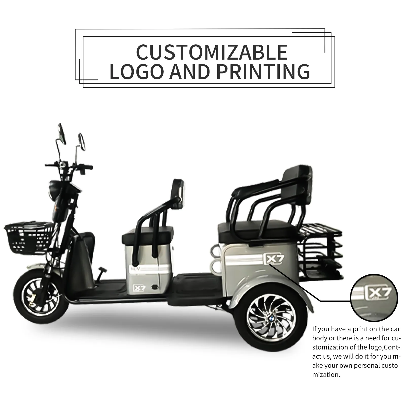 Cheap Elderly Three Wheel Bike Electric Tricycles Scooter Electric