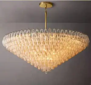 American Luxury Postmodern Designer Chandelier for Living Room Retro Lamp Customizable for Restaurant Villa- Direct Factory