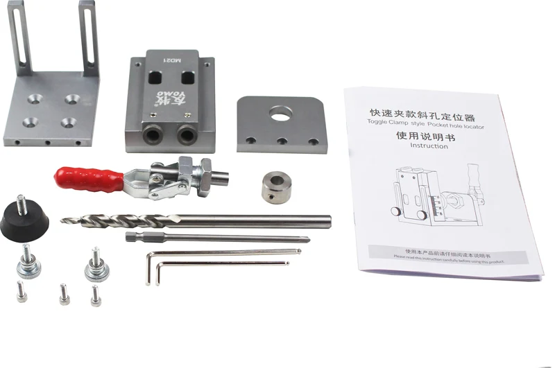 Pocket Hole Clamp Tool - Inclined Hole Pull Clamp For Woodworking & DIY Projects