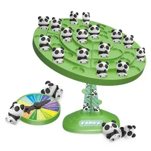 ITTL Fun Panda Balance Tree Children Balance Training Two Player Battle Interactive Educational Board Game Toys