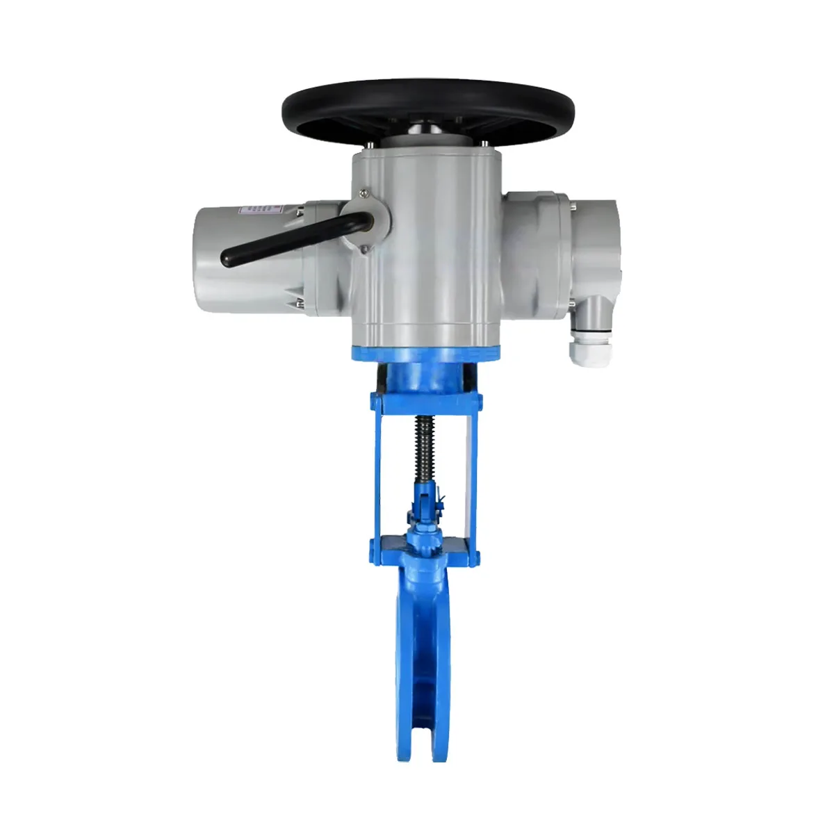 PZ973X-16C Electric Actuator Knife Type Stainless Steel Gate Valve