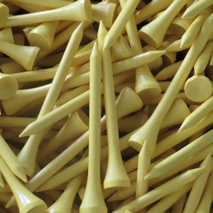 High Quality Wholesale Golf Accessories Bamboo Custom Golf Tee Durable Tees Golf Customized Logo