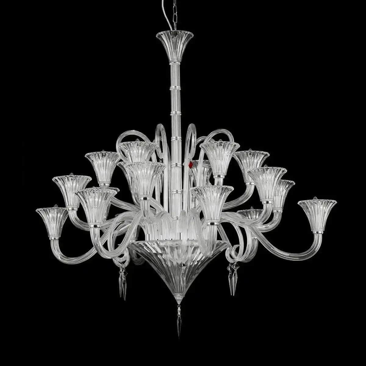 【展示品】クラシックシャンデリア 9灯 クリスタル装飾 Luxury-European-K9-Crystal-