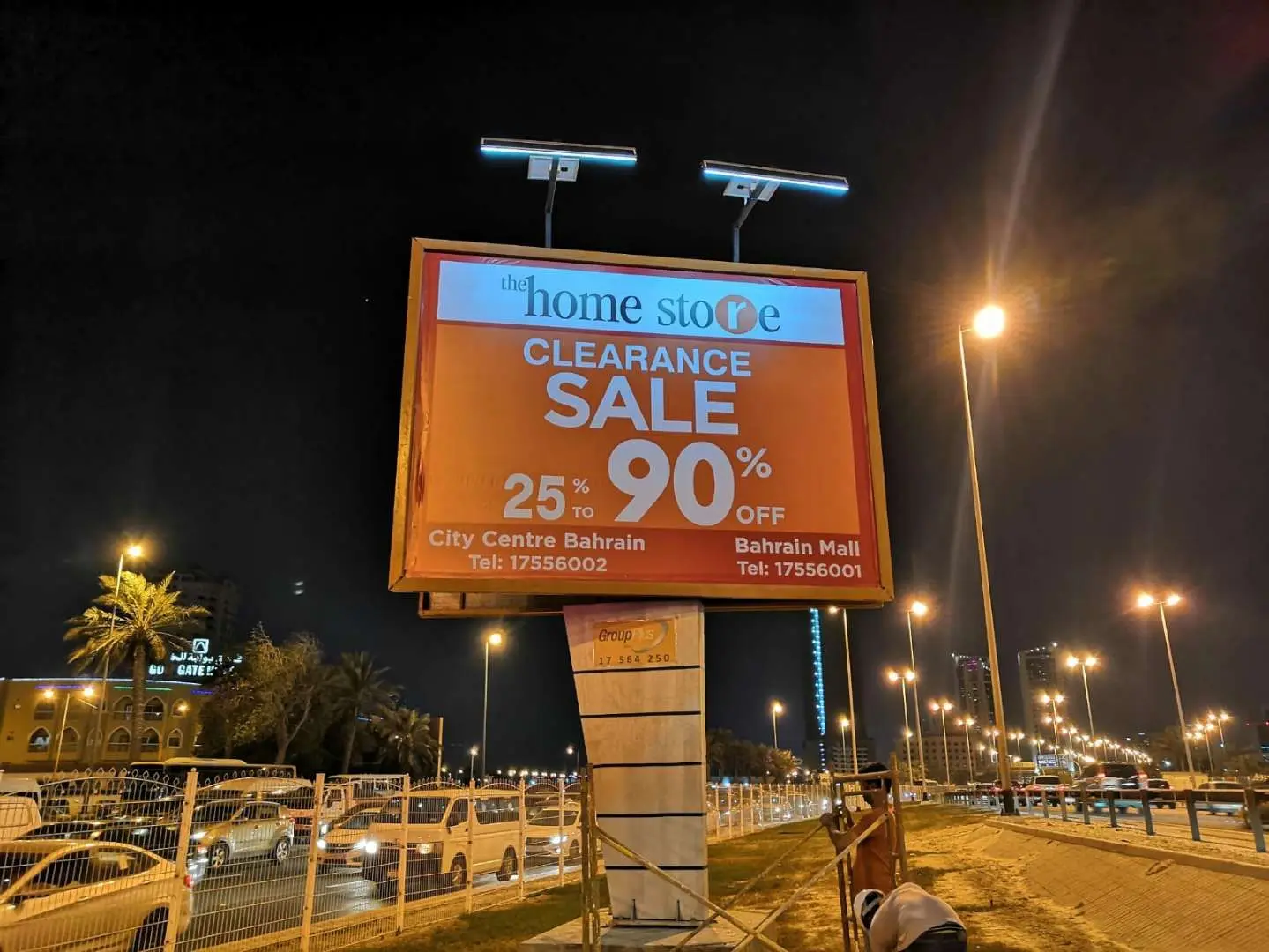 10W Integrated Solar LED Billboard Light High Brightness Outdoor Sign Lamp From China Manufacturer