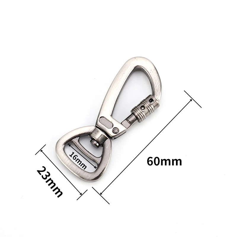 Custom Small Dog Leash Swivel Carabiner Aluminum Swivel Lock Carabiner