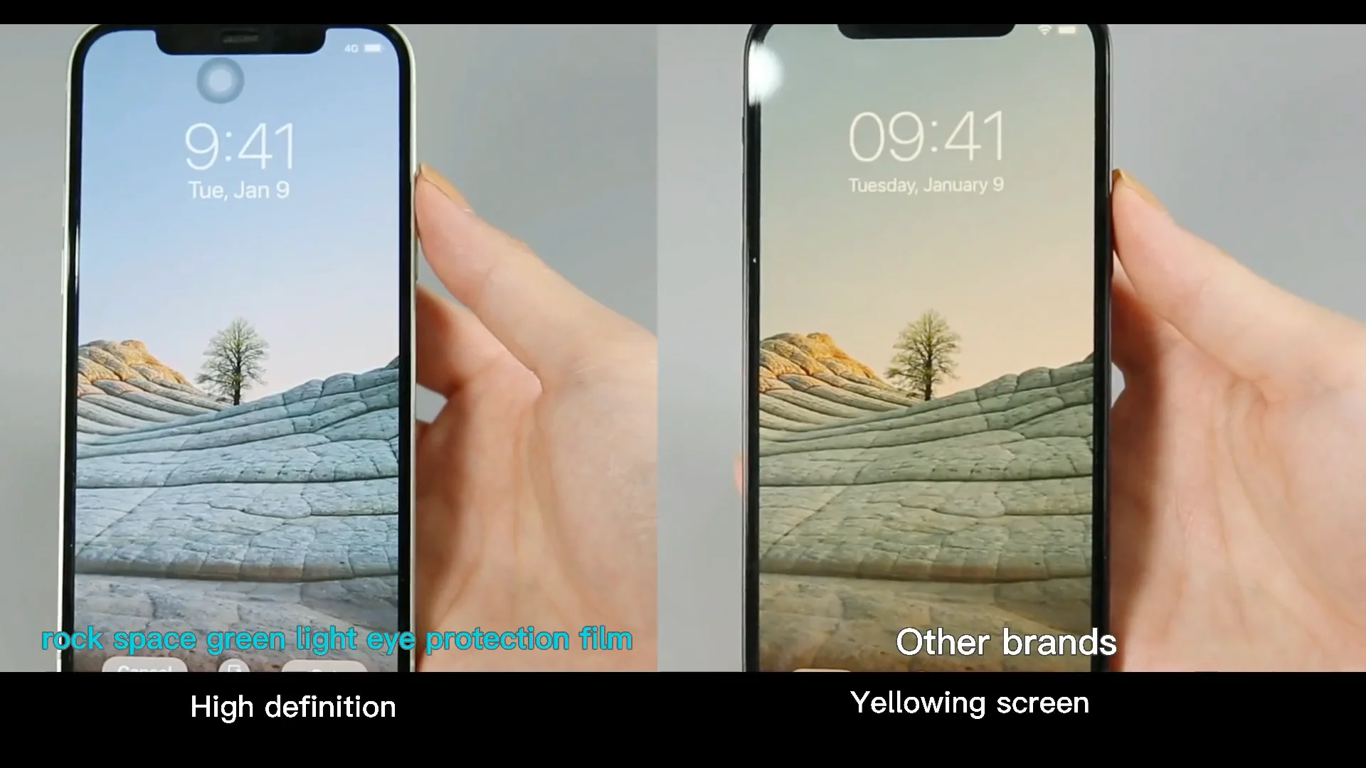 Flexible Green Light Eye Protection Film for HUAWEI P30