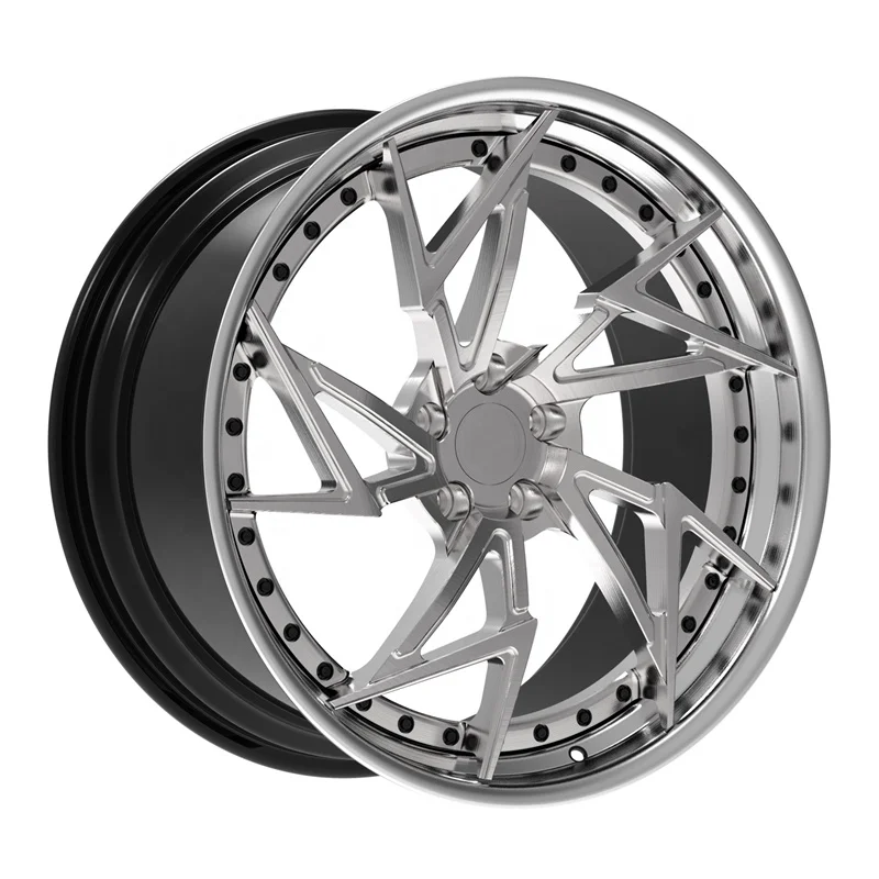Custom 2-Piece Forged Wheels for Nissan GTR - High Performance