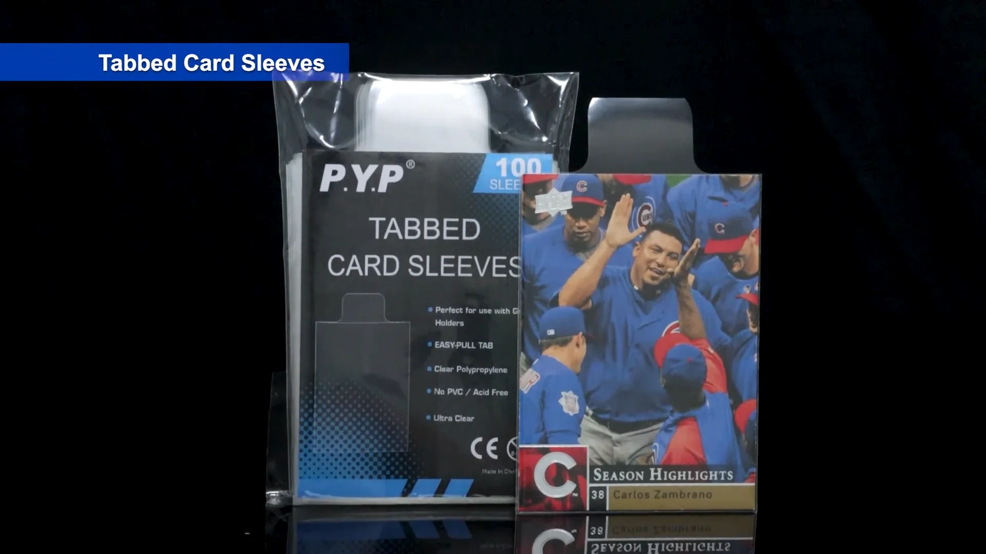 Easy Pull Tabbed Card Sleeves The Easy Pull Tab Buy Easy Pull Card