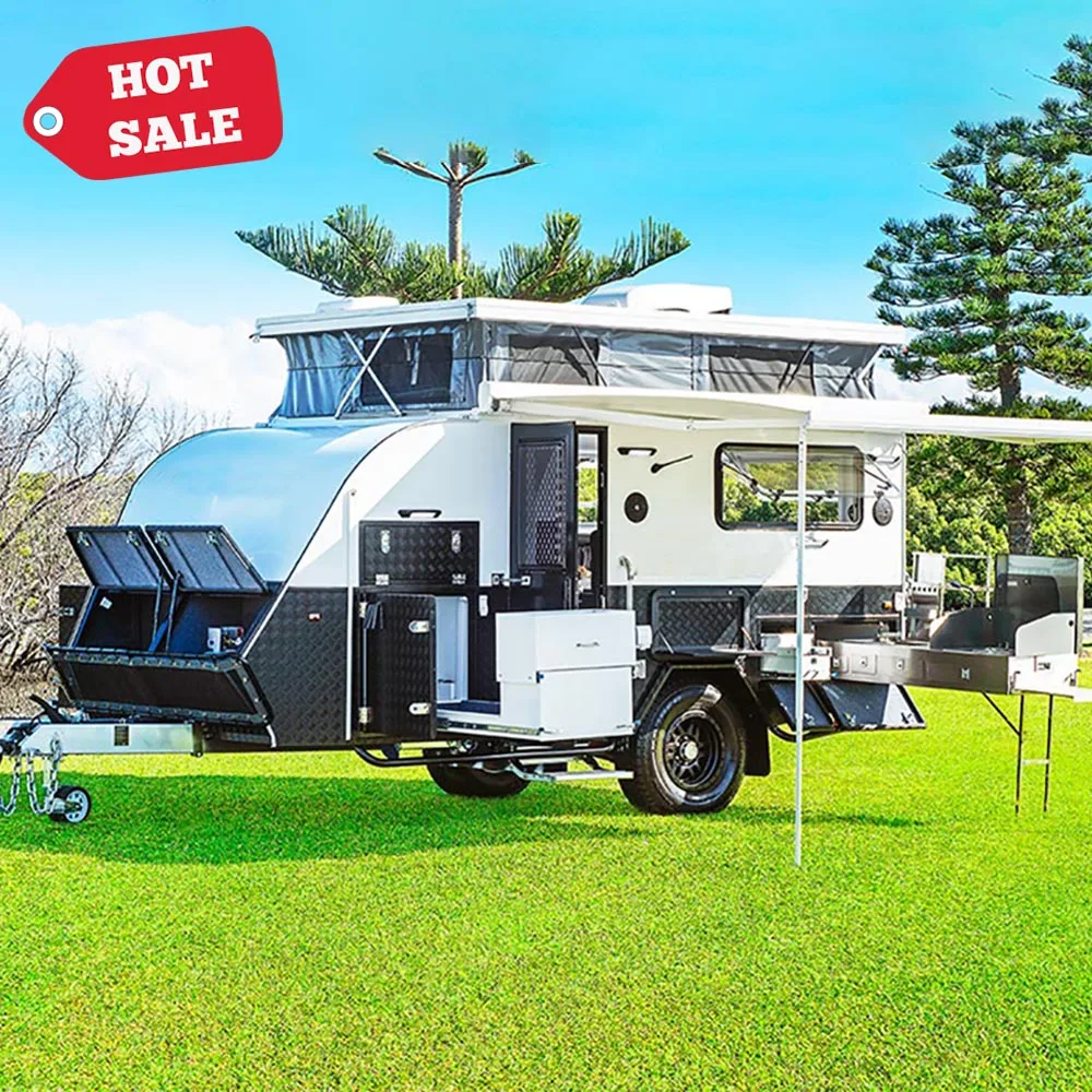 Off Road 13ft Pop up Top Caravans for Sale Lightweight Durable