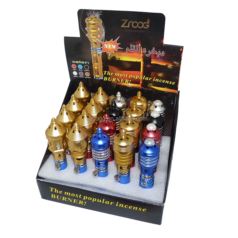 Portable Aromatherapy Burner for Incense and Cigarettes Middle East  Multi-Choice Lighter for Giveaways