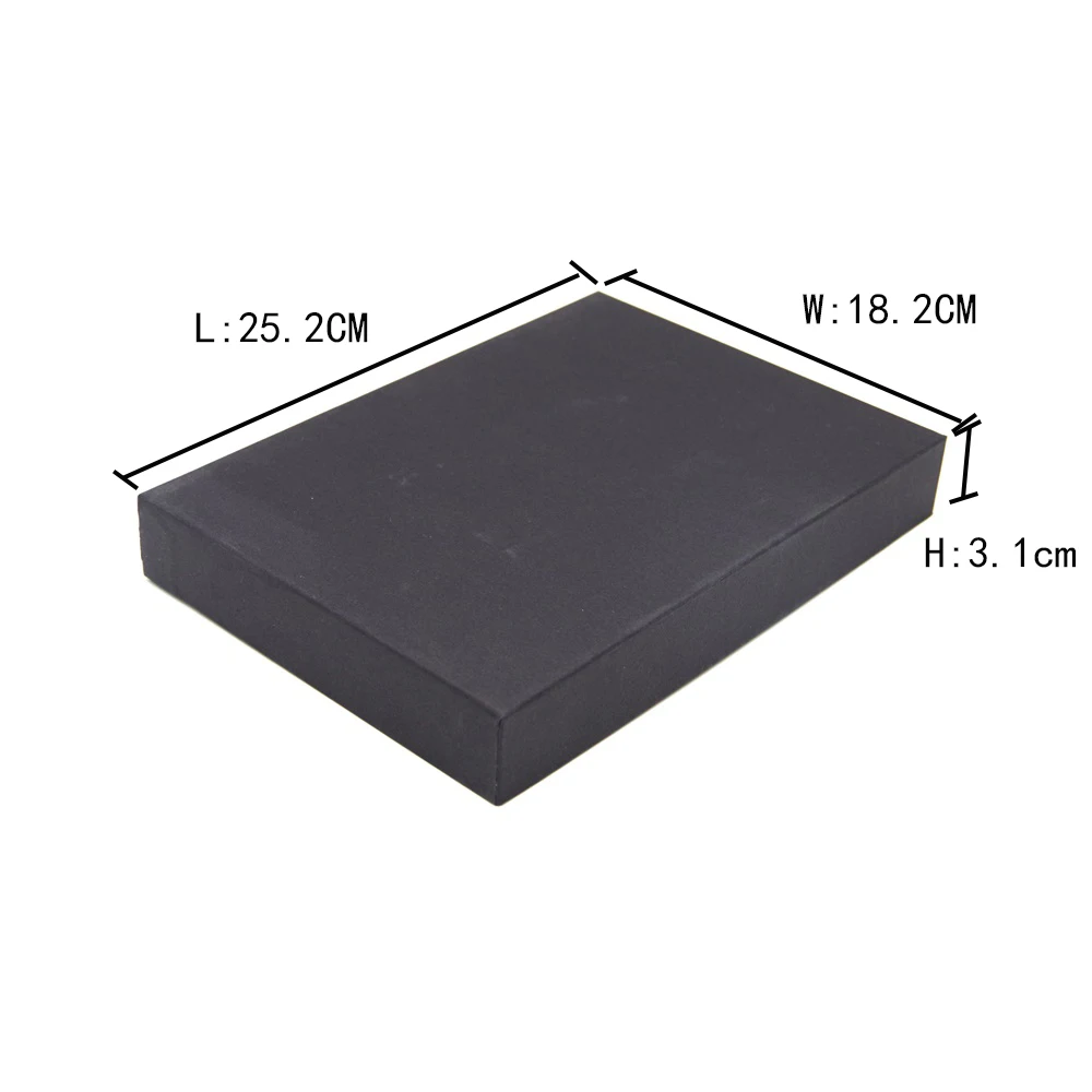 Simplicity Style Charm Bracelet Boxes Jewelry Packaging Box Luxury Packaging Black for Necklaces Packaging Paperboard Cardboard